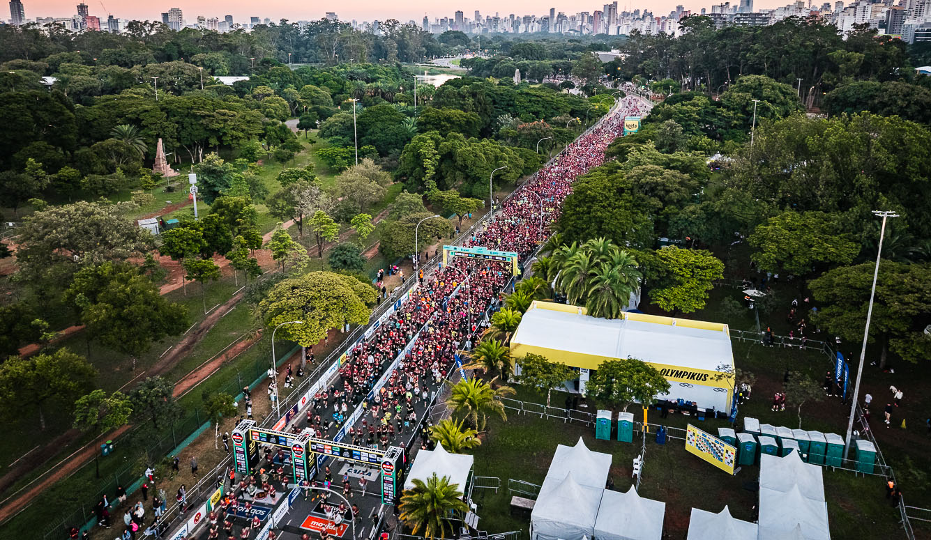 Largada de evento organizado pela Yescom